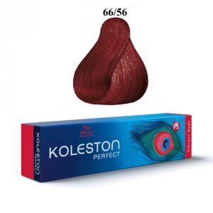 wella professionals, koleston perfect, tinta per capelli permanente, 66/56 , 60 ml
