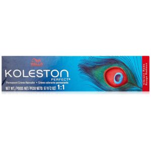 wella professionals, koleston perfect, tinta per capelli permanente, 7/34 medium blonde golden red, 60 ml
