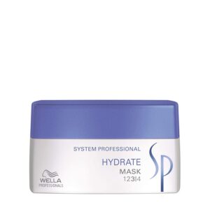 system professional by wella, hydrate, maschera crema trattamento capelli, per idratare, 200 ml