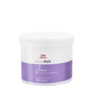 wella professionals, wellaplex bond stabilizer no.2, crema post trattamento colore, per rafforzare, 500 ml