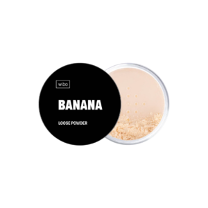 wibo, banana, cipria fissante libera, traslucido, 5 g
