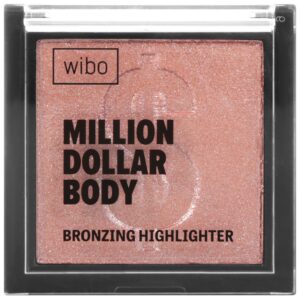 wibo, million dollar body, bronzatura, compatto blush illuminante, 1 sfumatura, 9 g
