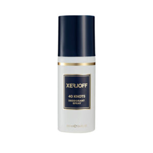 xerjoff, 40 knots, legnoso, spray deodorante, unisex, 100 ml