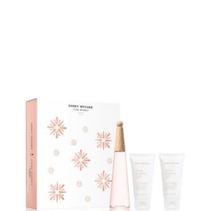 xmas 2023 set issey miyake: l'eau d'issey pivoine peony, moisturizing, body lotion, x2 pcs, 50 ml + l'eau d'issey pivoine peony, eau de toilette, for women, 50 ml