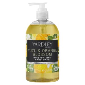 yardley, yuzu & orange blossom, pulizia, gel per le mani, 500 ml