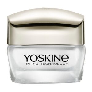 yoskine, geisha gold secret, rigenerazione, giorno & notte, panna, viso, 50 ml