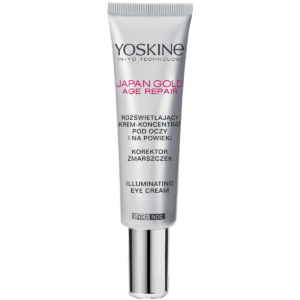 yoskine, japan gold, illuminante, giorno & notte, crema per gli occhi, 15 ml