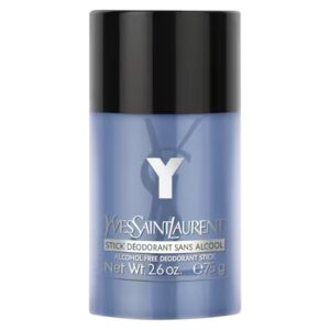 yves saint laurent, y, stick deodorante, per uomini, 75 g
